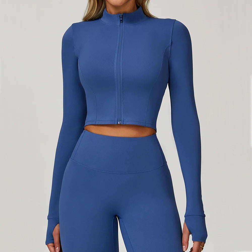 Women’s Long-Sleeve Fitness Jacket