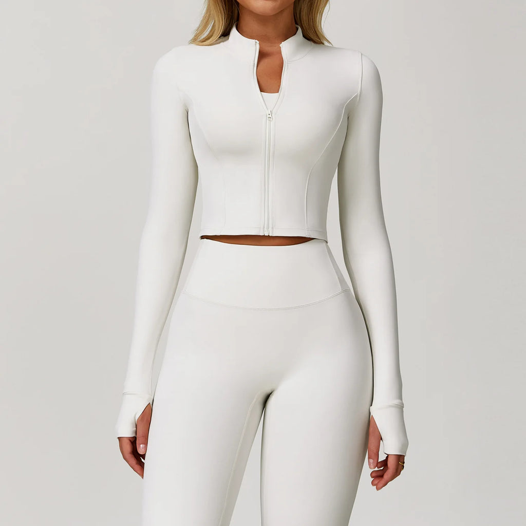 Women’s Long-Sleeve Fitness Jacket